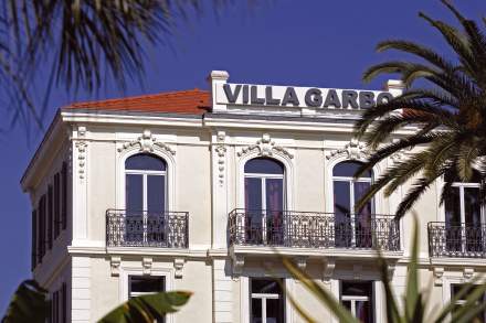 Facade of Villa Garbo, Luxury Appart Hotel in Cannes