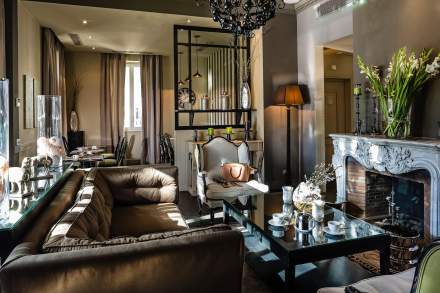 Salon de Villa Garbo Appart Hotel de Luxe à Cannes
