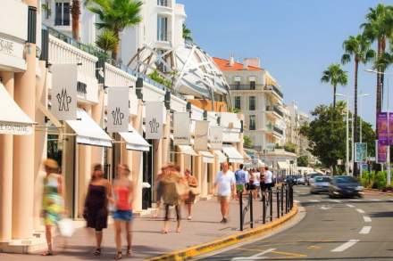 Devant de l'hôtel Villa Garbo, Appart Hotel Cannes
