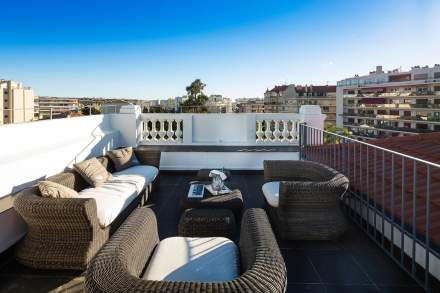 Penthouse, Appart hôtel Villa Garbo à Cannes
