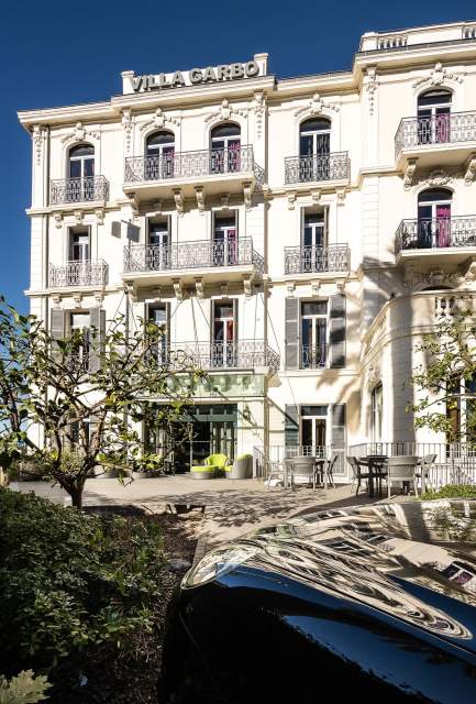 Façade deVilla Garbo,  appart Hotel 4 étoiles Cannes