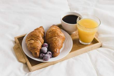Petit-déjeuner à Villa Garbo, Petit Dejeuner Hotel Cannes