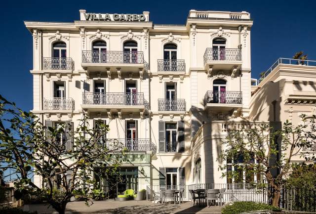 Façade de Villa Garbo, Hotel 4 étoiles Cannes